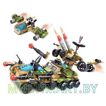 Конструктор Lele Brother 8513 12 в 1 Военная техника картинка 2
